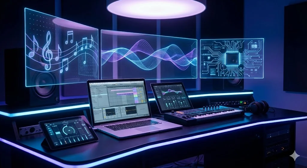 AI作曲ツール - アイキャッチ画像