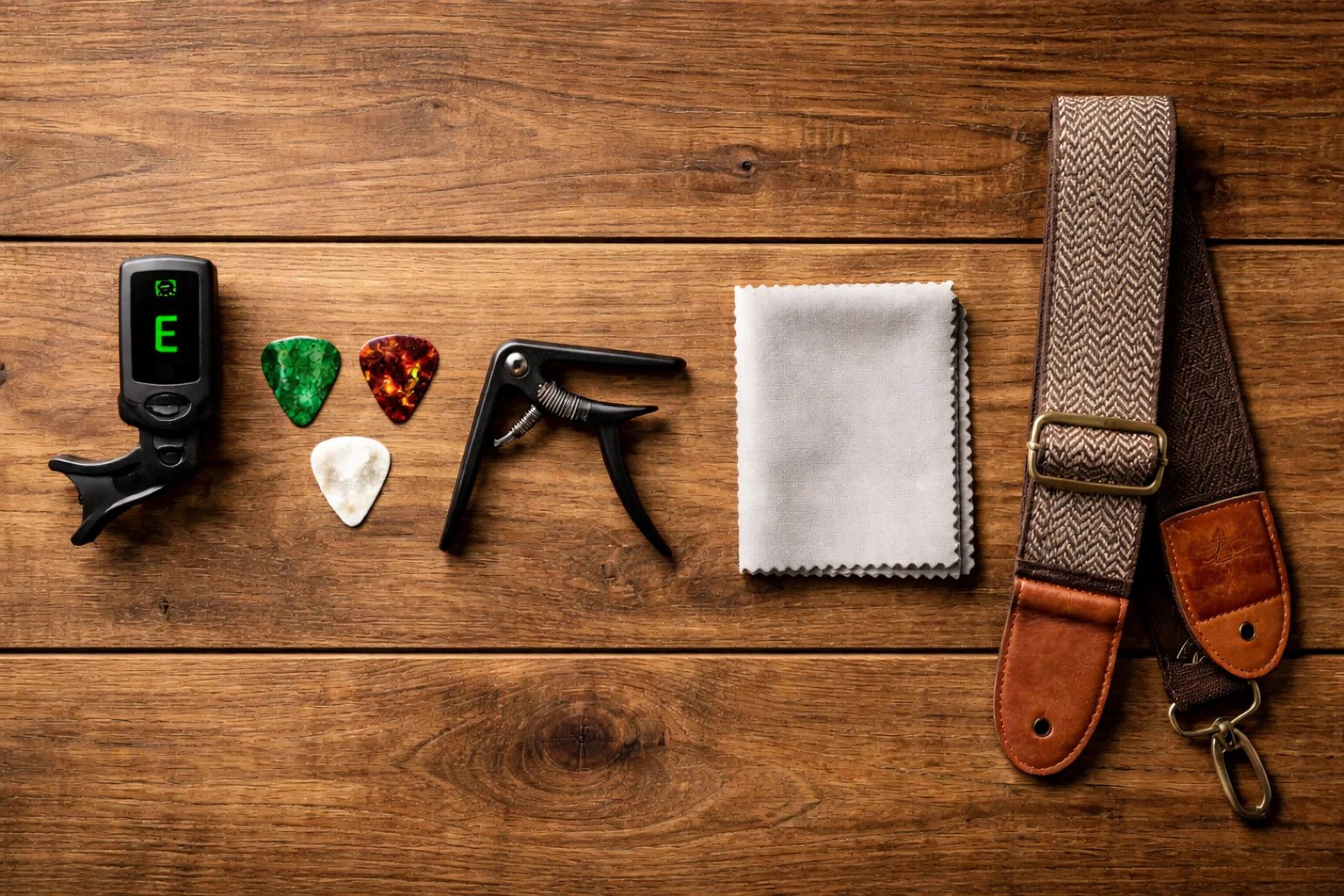 本文中：必要なアクセサリーセクション