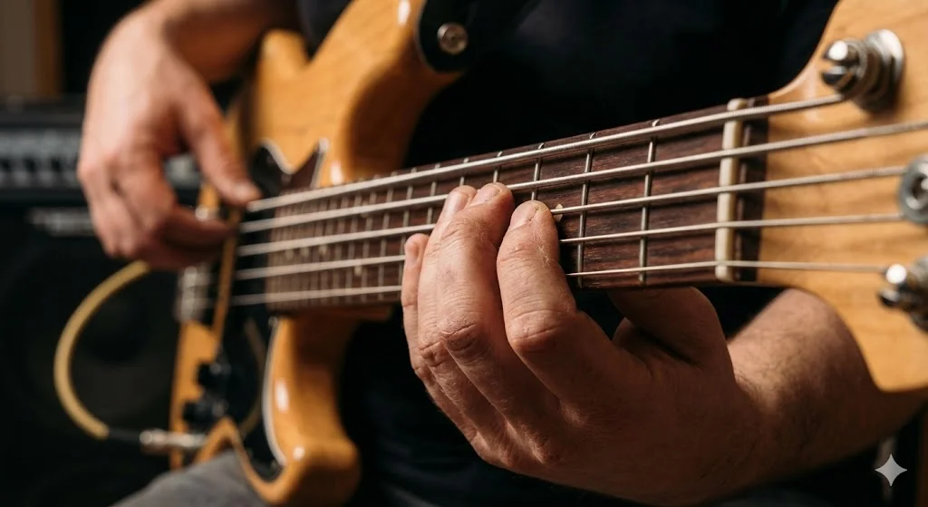 本文中：ジャズベース・プレベの違いセクション