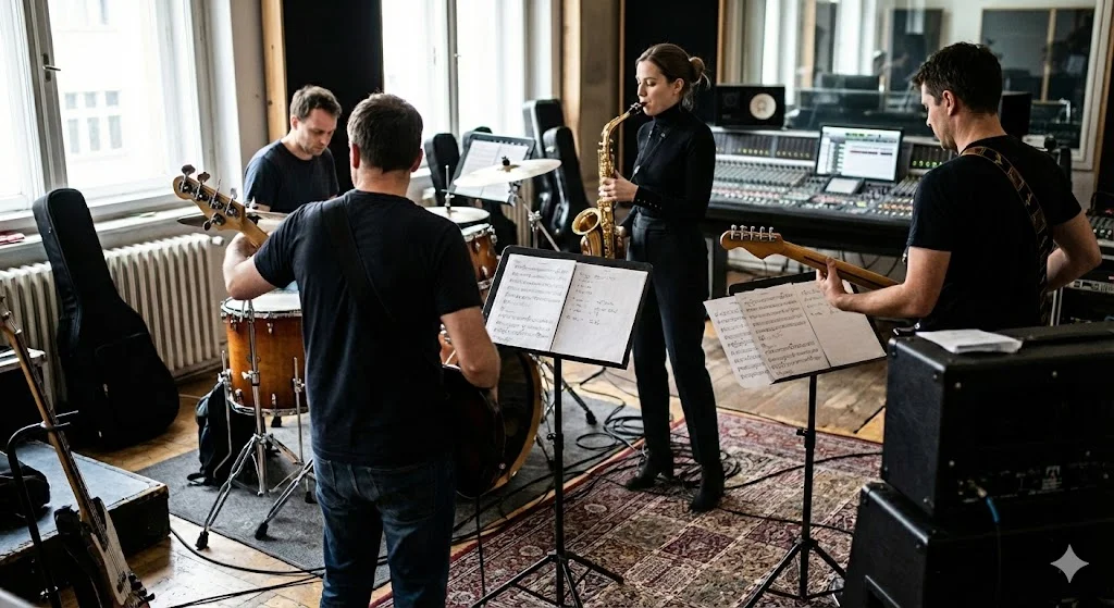 本文中:リハーサルでの音作りとチェックポイントセクション