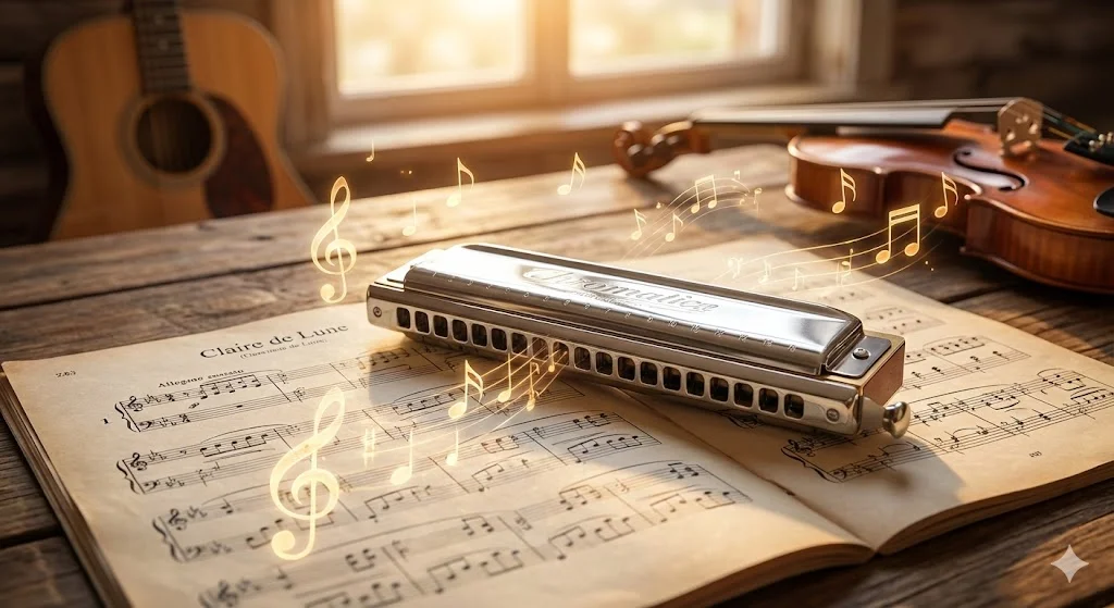 ハーモニカ初心者おすすめ曲 - アイキャッチ画像