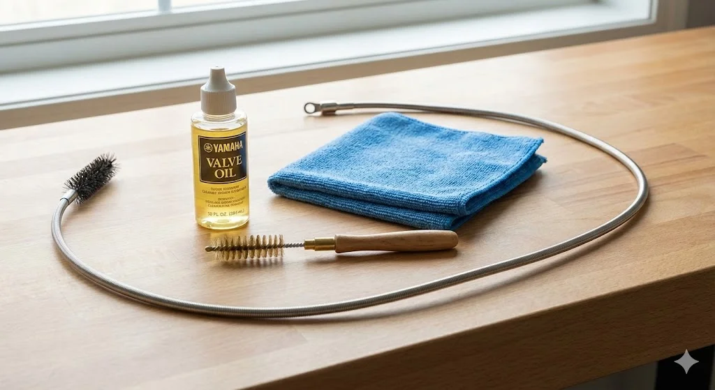 本文中：楽器メンテナンスセクション