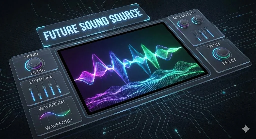 本文中:新しいサウンドライブラリセクション