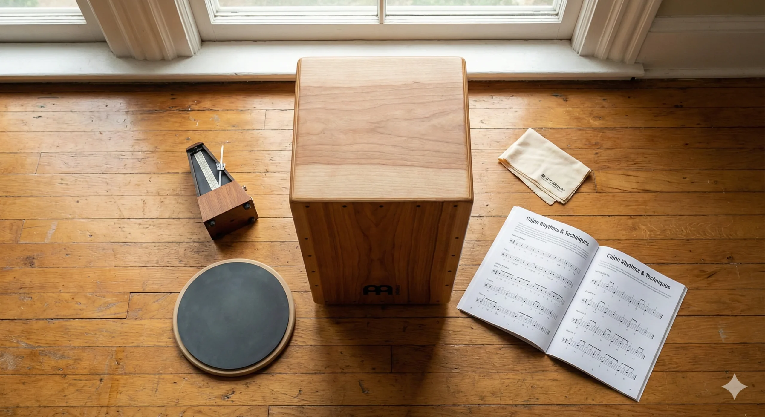 本文中:カホン初心者におすすめの練習アイテムセクション