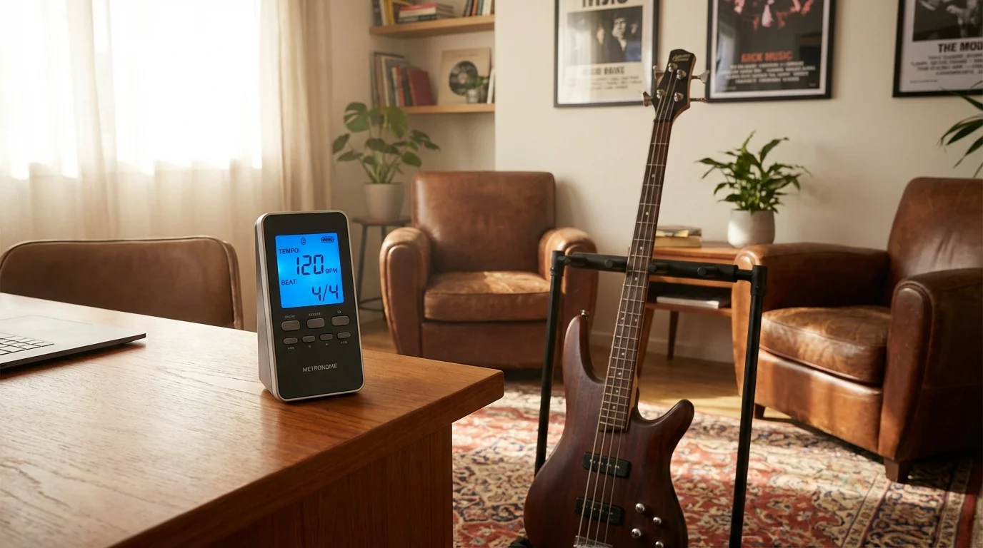 本文中：メトロノームを使った練習セクション