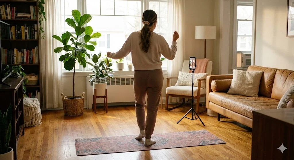 本文中：自宅練習セクション