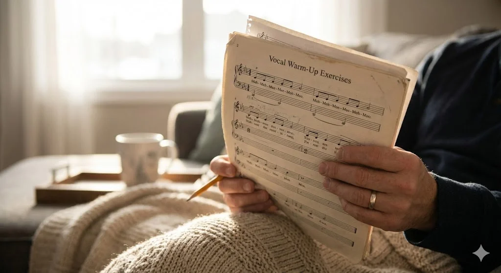 本文中:ボイストレーニングセクション