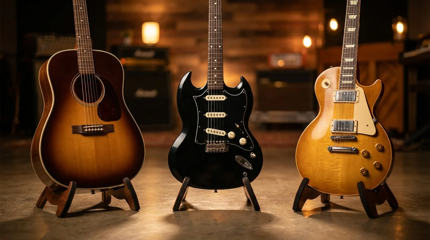 本文中:おすすめギターモデルセクション