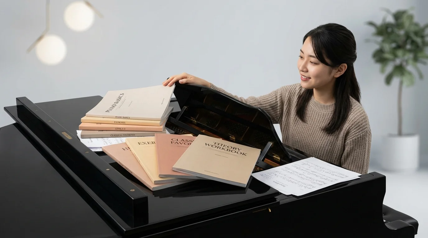 本文中：練習曲教材セクション