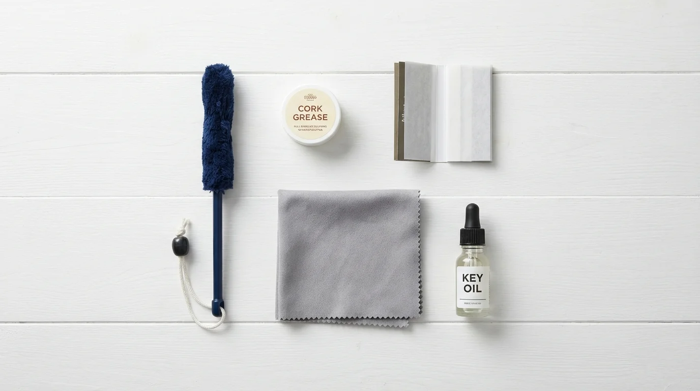 本文中：メンテナンス用品セクション