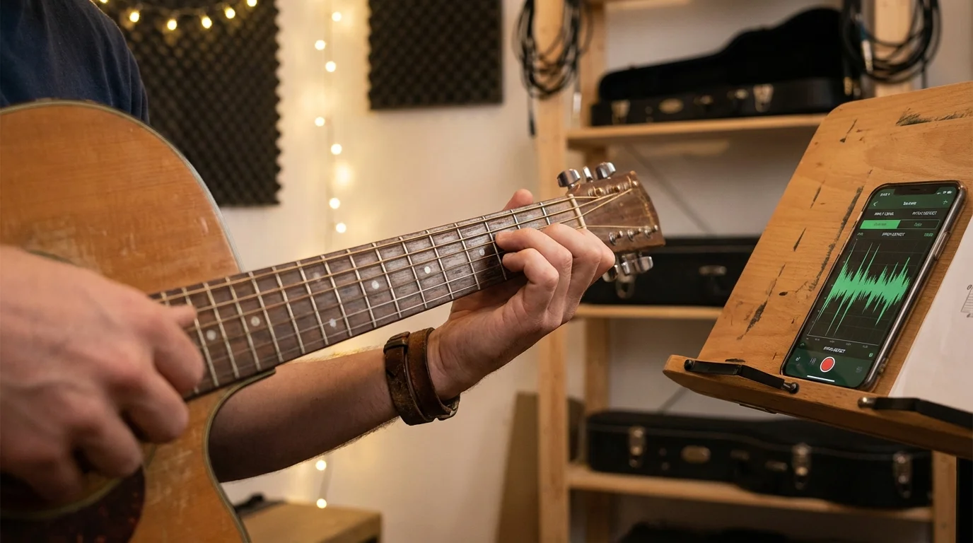 本文中:耳コピに挑戦するセクション