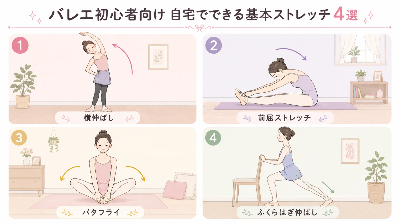 大人初心者向けバレエ教室を選ぶチェックポイント