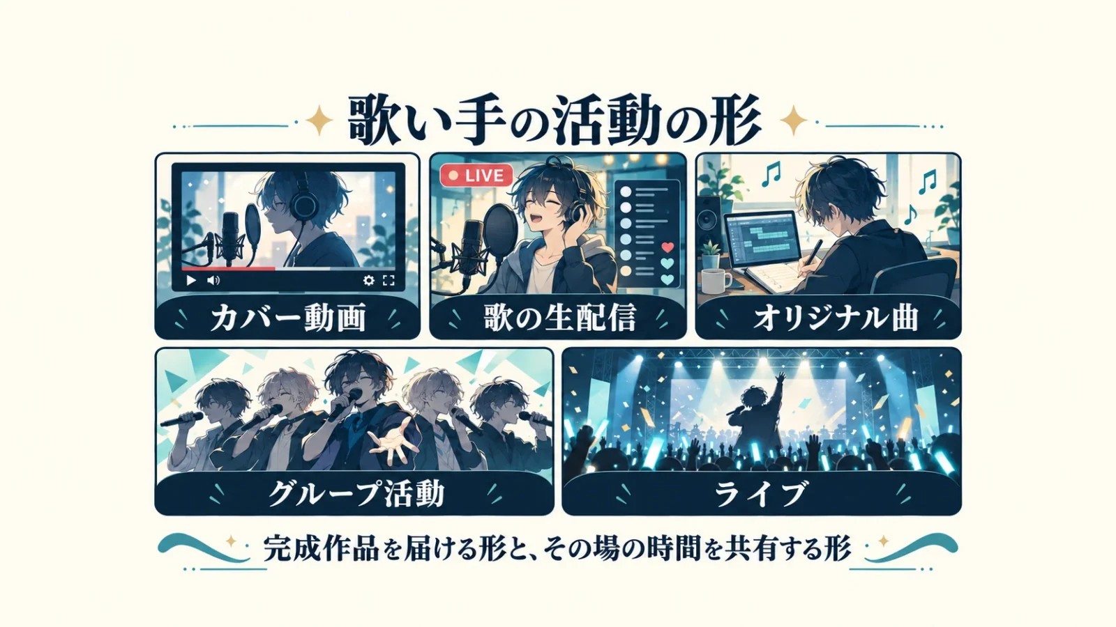 五つの活動の形