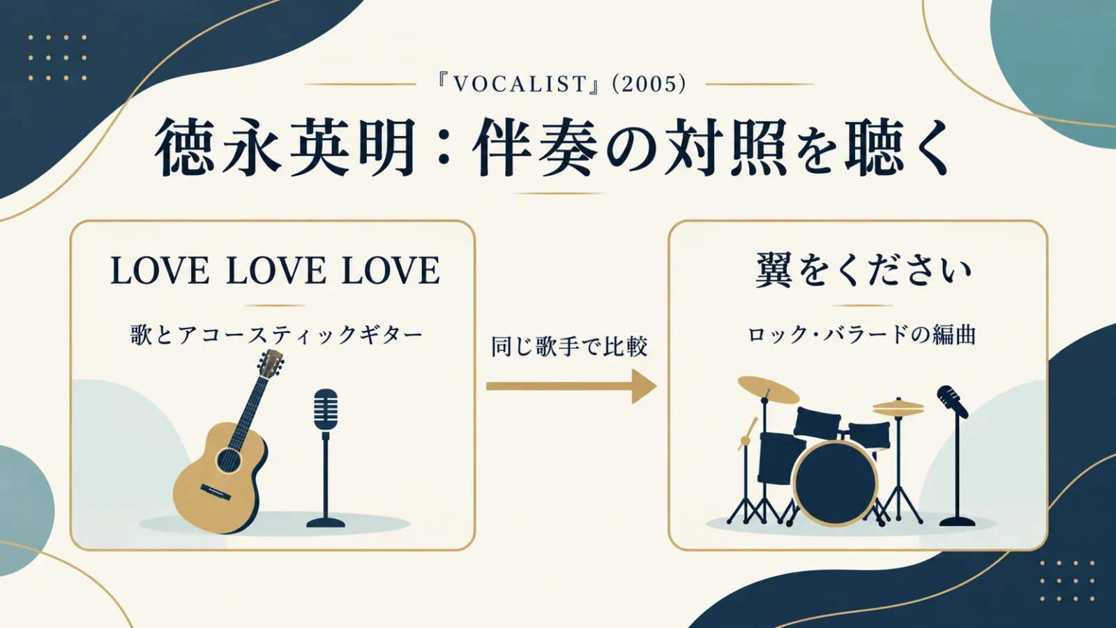 同じカバー盤の異なる伴奏