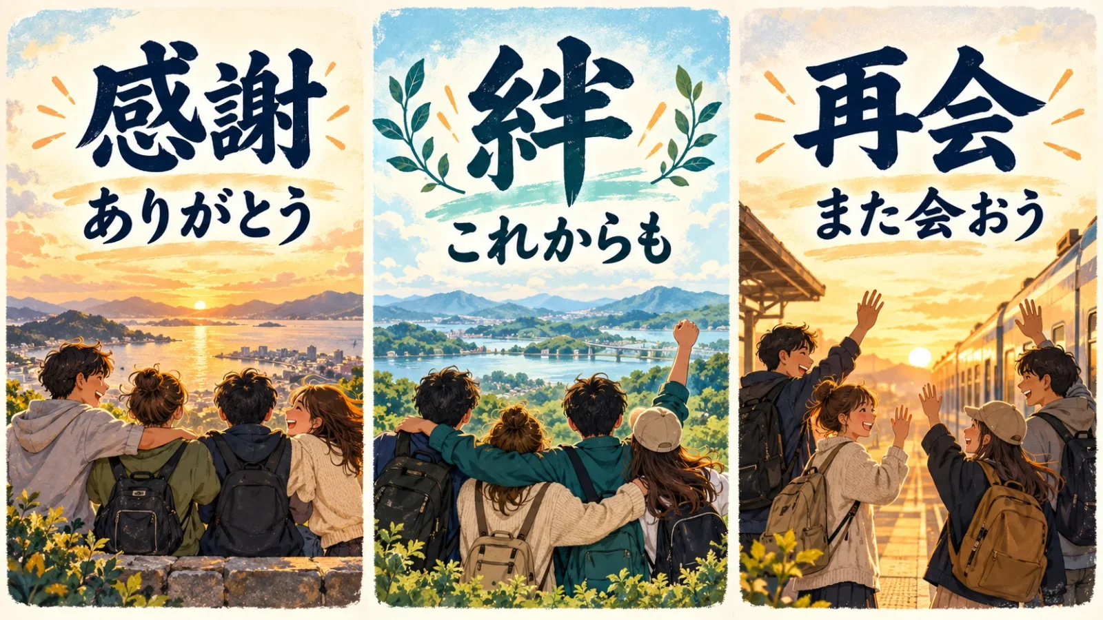 気持ちから選ぶ三つの入口